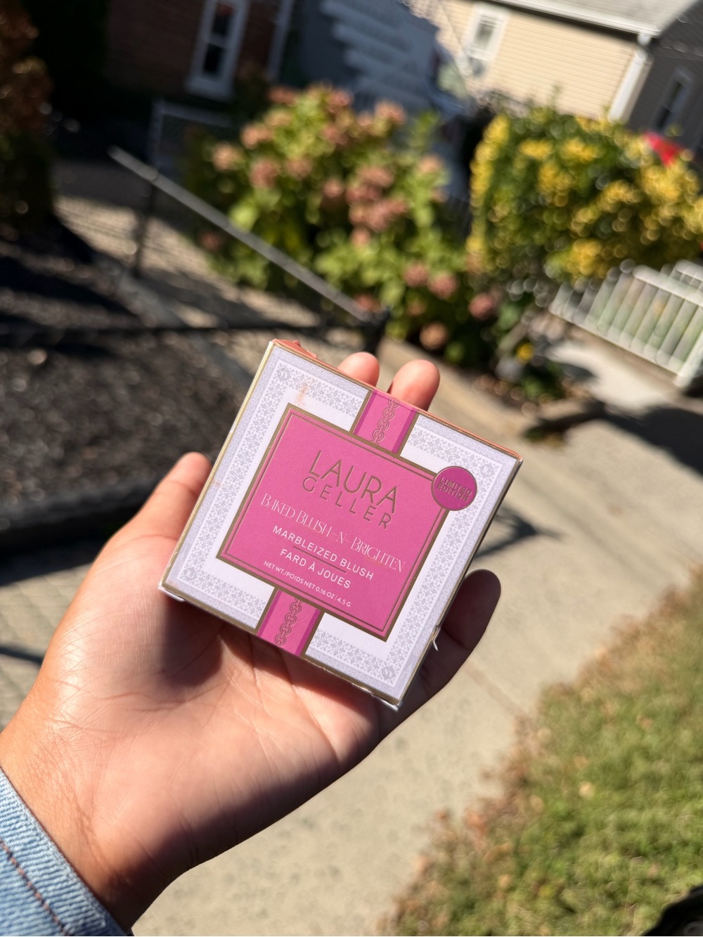 Makeup product (blush) - not bath & body